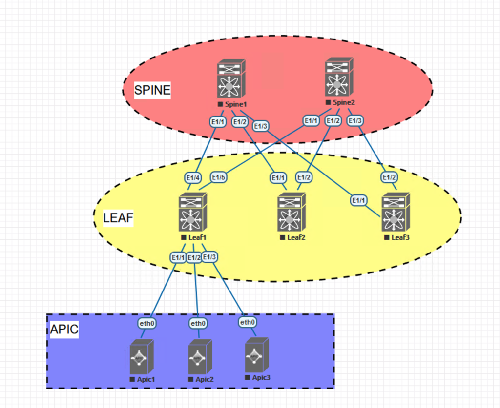Cisco ACI fabric to various external services and networks