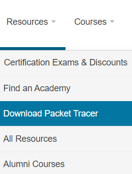 Download Packet Tracer