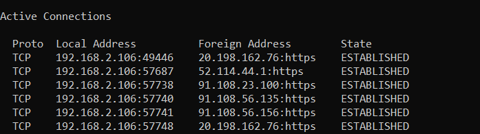 Best Network Troubleshooting Tools 5 NETSTAT Tool findings
