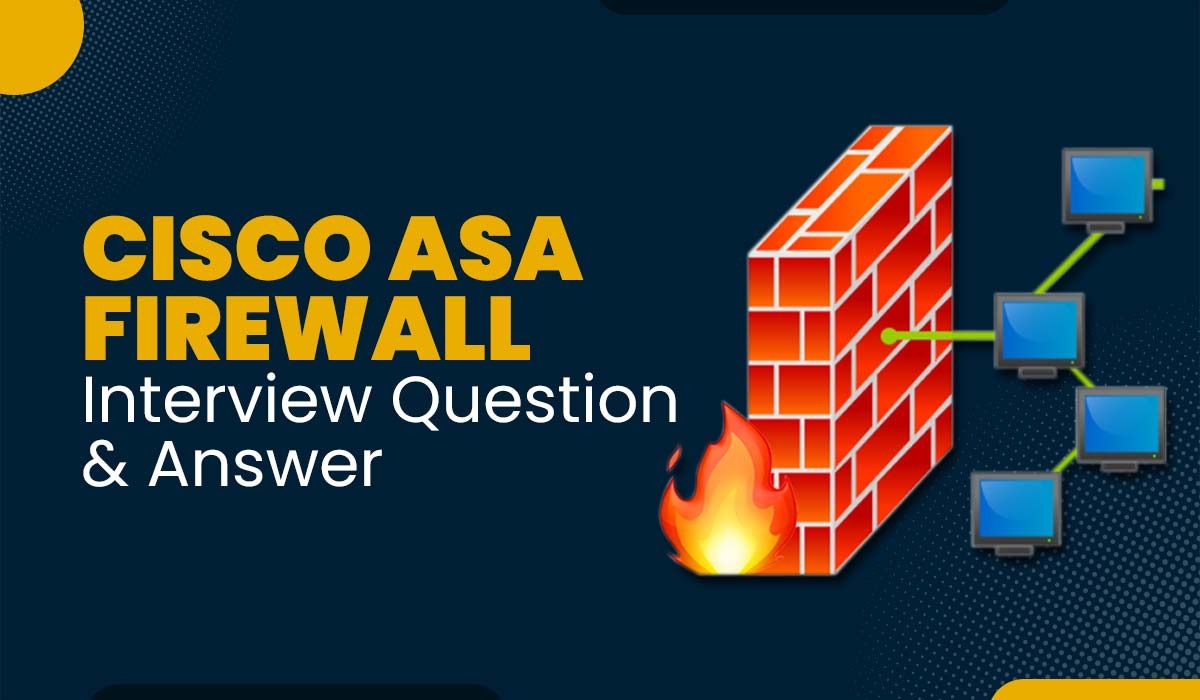 Cisco ASA Firewall Interview Questions and Answers Featured Image