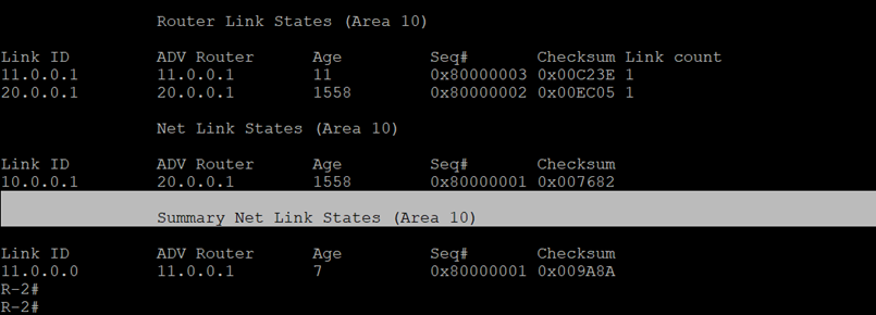 ospf lsa type 3