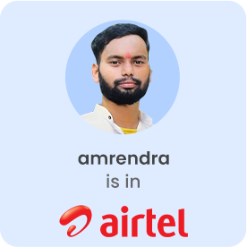 An image showing Amrendra is in Airtel