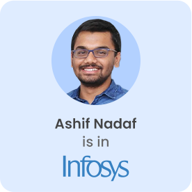 Image showing Ashif Nadaf is in Infosys