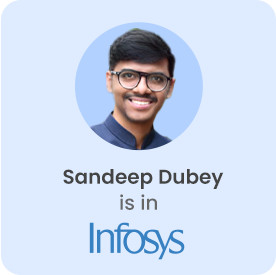 Image showing Sandeep Dubey is in Infosys