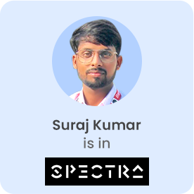 Image showing Suraj Kumar is in Spectra