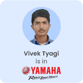 Image showing Vivek Tyagi is in yamaha