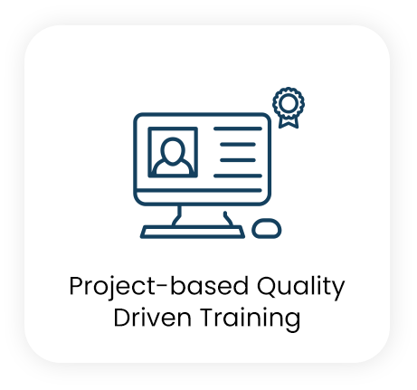 Logo Image to show Project based Quality training