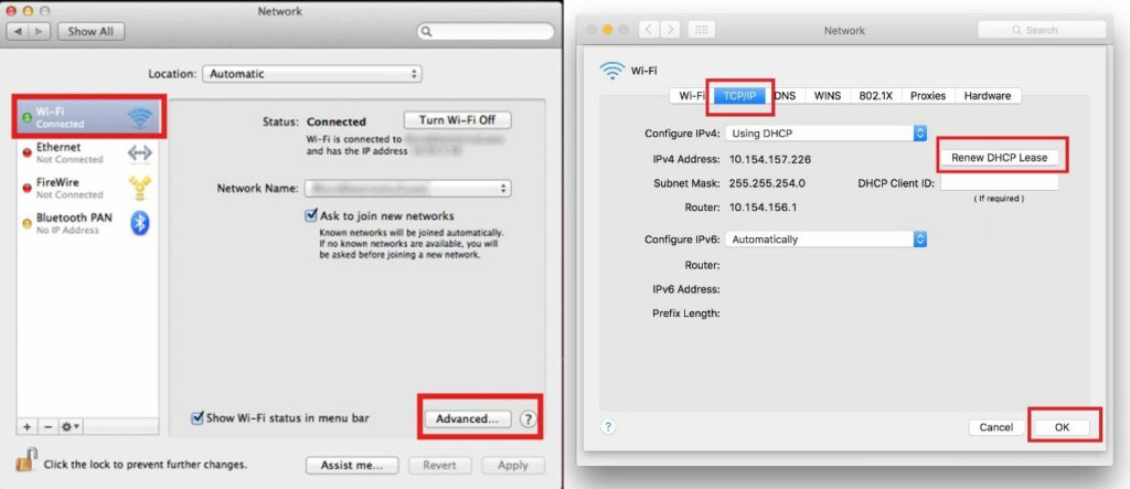 Common Network Issues and their Solutions 2 Removing IP address conflict on MAC