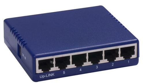 Image of a Hub with  ports and an Up-link