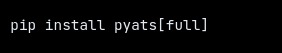 A Python script to install the pyATS framework