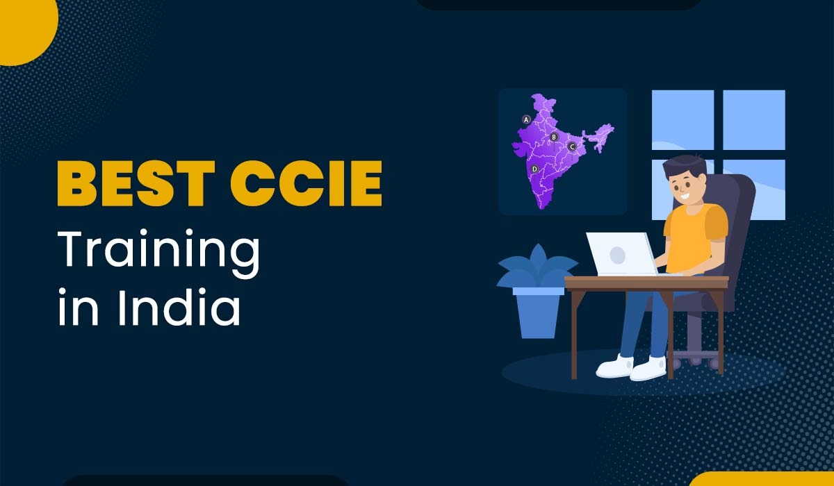 A blog featured image for a blog with title - Best CCIE Training in India