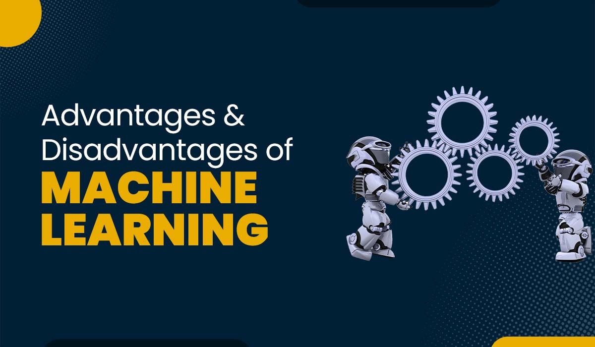 A blog featured image with title - Advantages and Disadvantages of Machine Learning