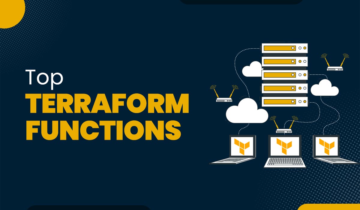 Blog Featured image for a blog with a title - Terraform Functions