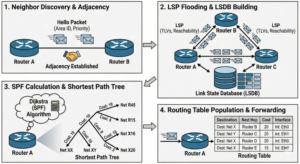 How Does IS IS Protocol Work