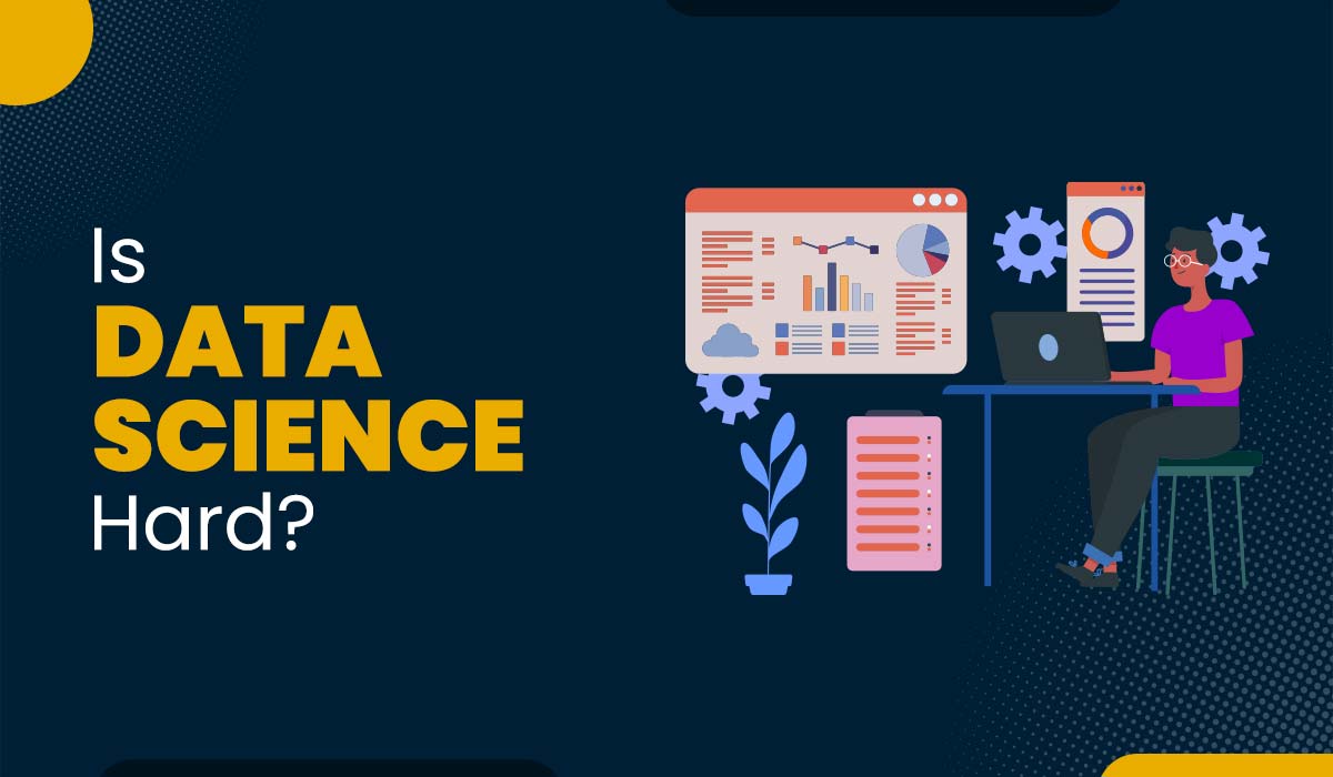Blog Featured image for a blog with a title - Is Data Science Hard?