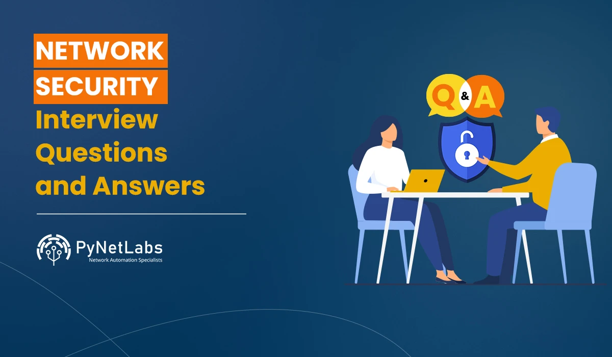 Blog featured image for the blog: network security interview questions and answers