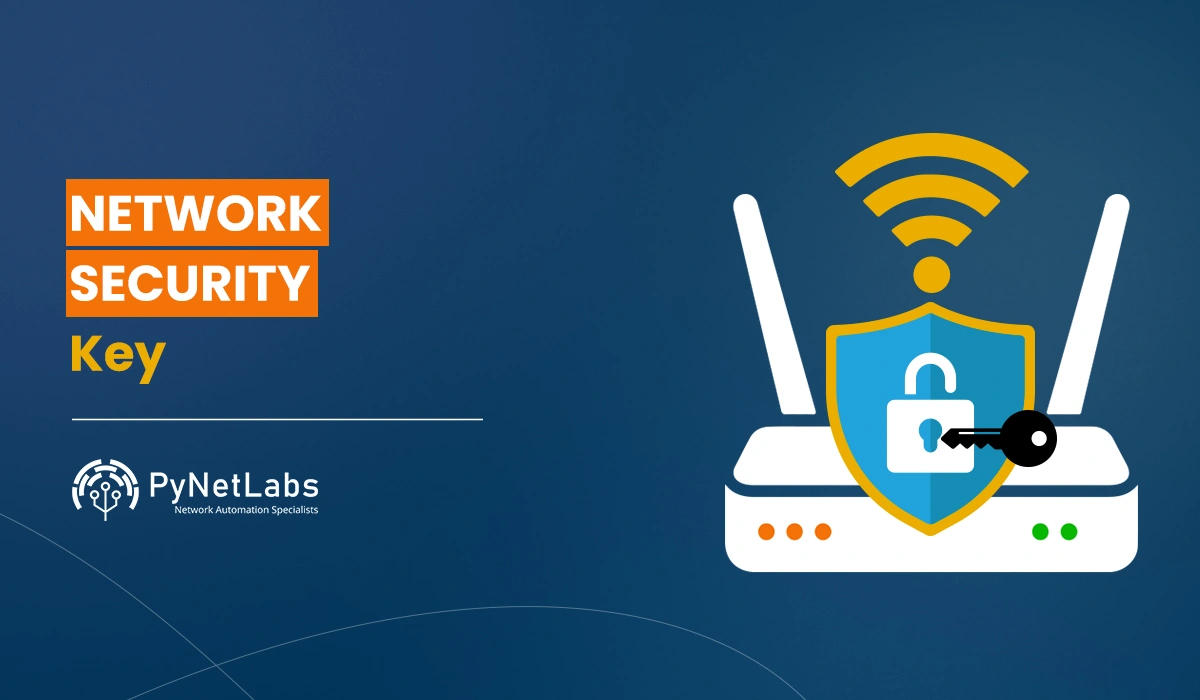 Blog featured image for the blog: Network security key