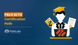Blog featured image for the blog: palo alto certification path