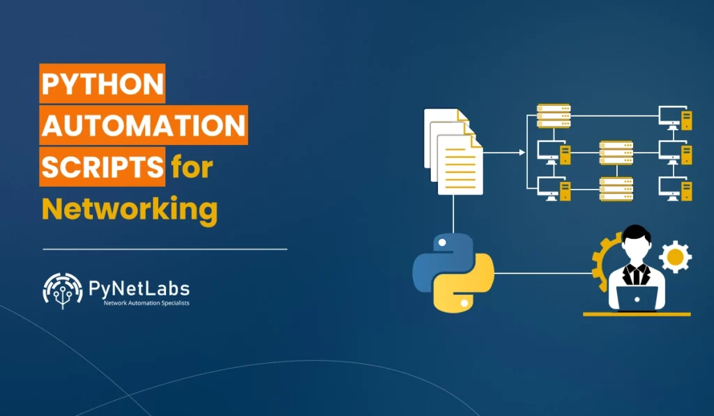 Blog featured image for the blog: Python Automation Scripts for Networking
