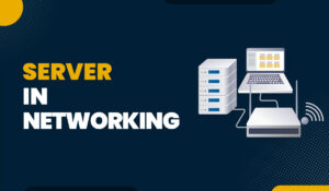 Blog Featured image for a blog with a title - Server in networking