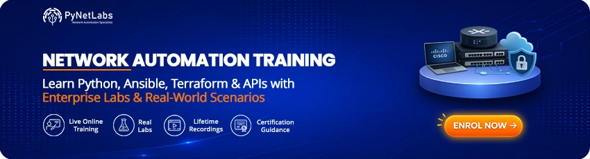 network automation training